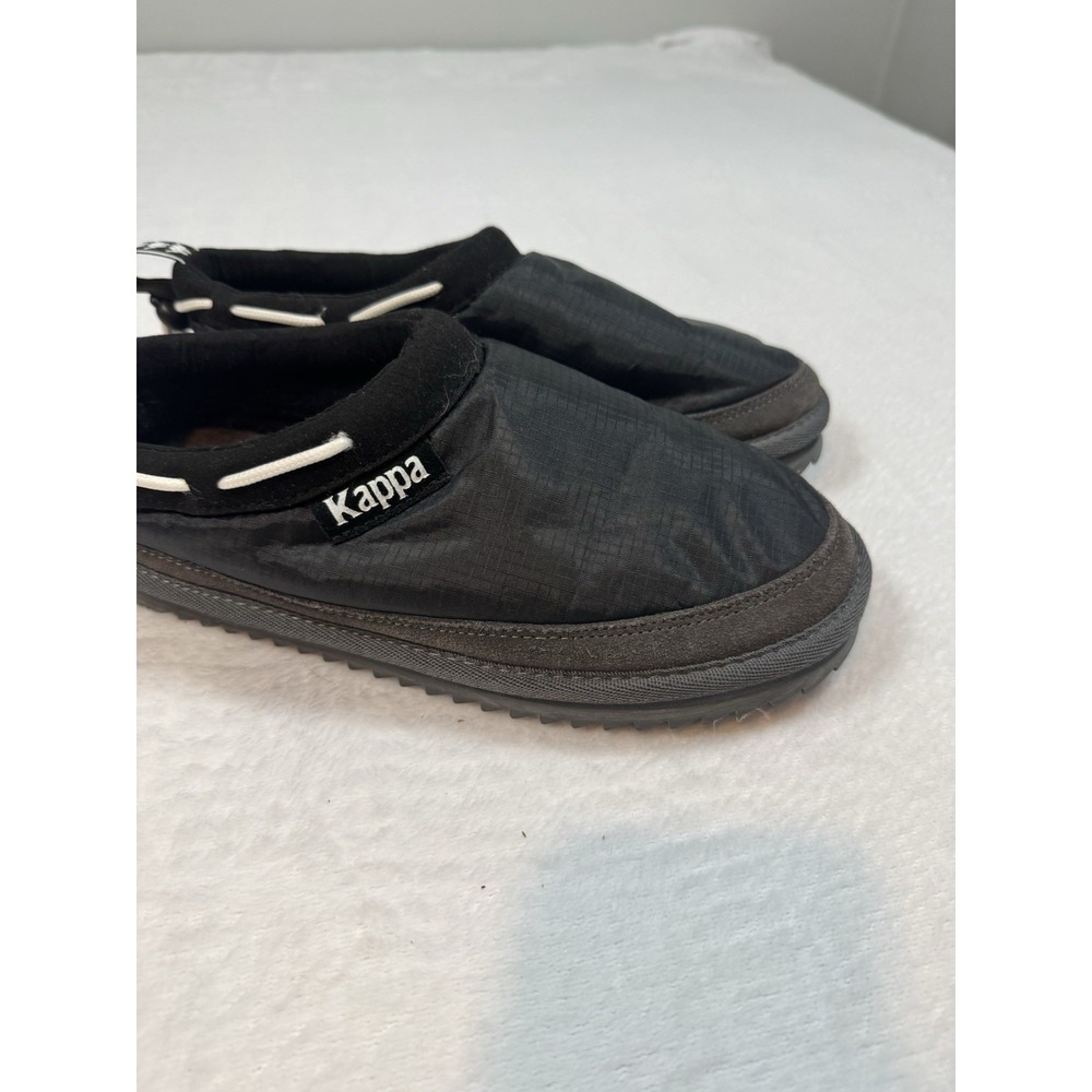 Kappa 222 Banda Mule Black Slip‎ On Shoe Mens Size 5.5